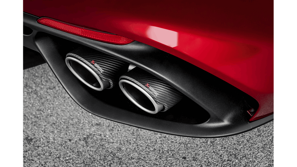 Akrapovic Evolution Line Cat Back (Titanium) for 2016-20 Alfa Romeo Giulia Quadrifoglio