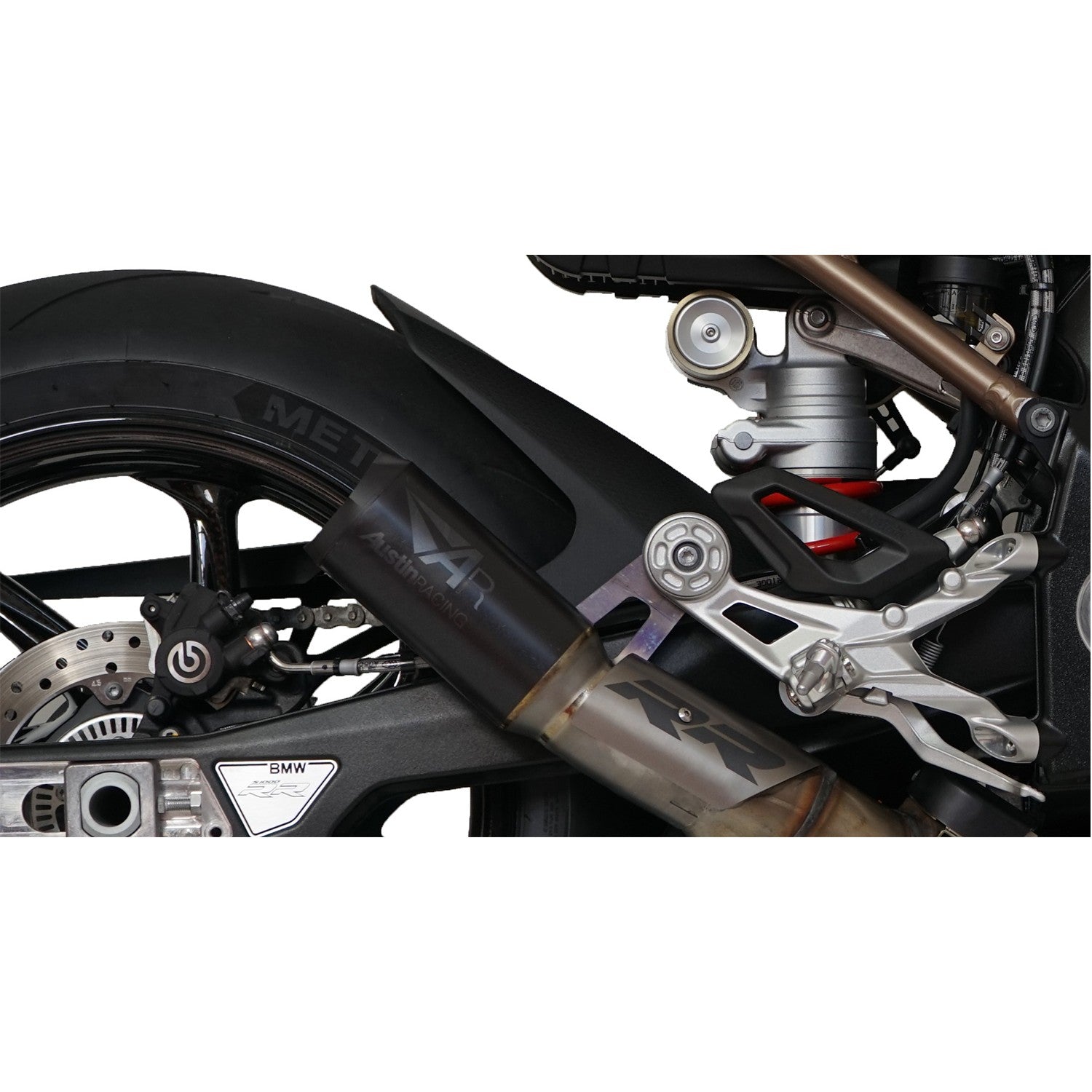 Austin Racing GP1RS Slip-On Exhaust for 2020+ BMW S1000R, S1000RR