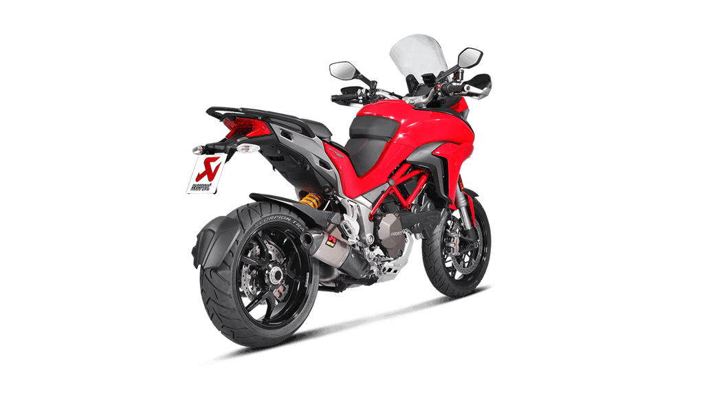 Akrapovic Slip-On Exhaust for 2015-2017 Ducati Multistrada 1200/S