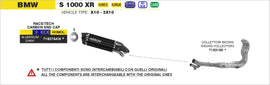 Arrow Racing Exhaust for 2015-19 BMW S1000XR
