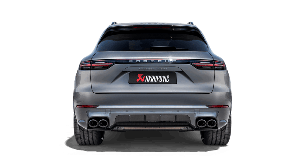 Akrapovic Evolution Line Cat Back (Titanium - Tips Req) for 2019+ Porsche Cayenne Turbo/Coupe V8 (536)