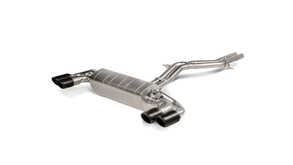 Akrapovic Evolution Line Cat Back (Titanium - Tips Req) for 2019+ Porsche Cayenne Turbo/Coupe V8 (536)