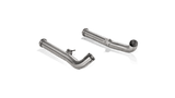 Akrapovic Link Pipe Set for 2019-21 Mercedes-Benz G63 AMG with OPF/GPF (SS)