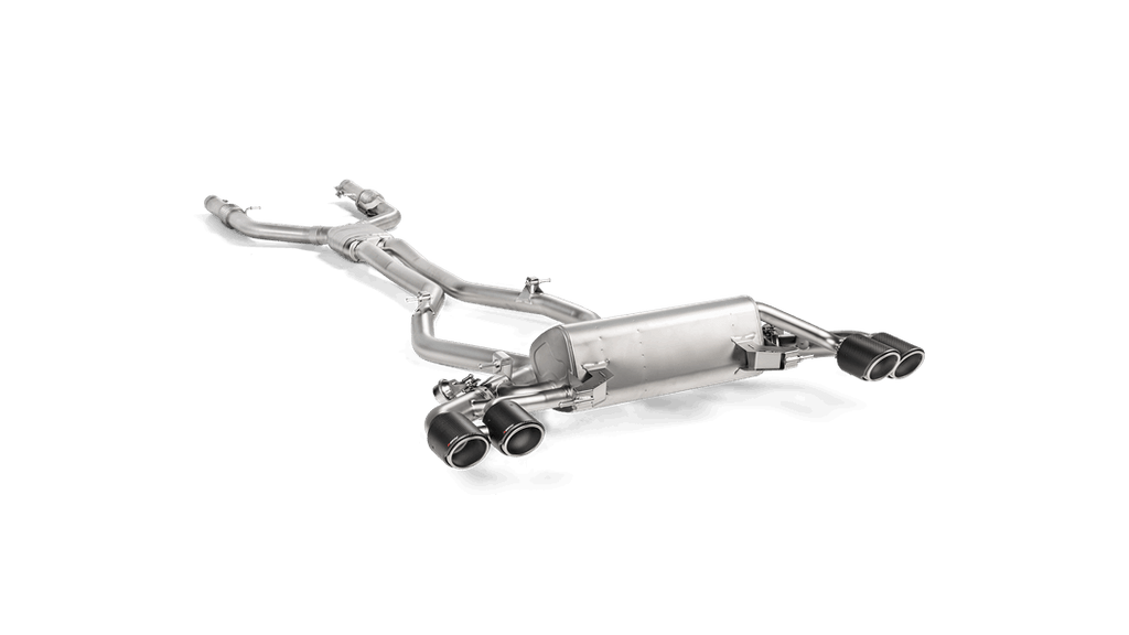 Akrapovic Evolution Line Cat Back (Titanium) for 2016-20 Alfa Romeo Giulia Quadrifoglio