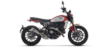 Cargar imagen en el visor de la galería, Arrow Racing Exhaust - Silencers & Mid-Pipe for 2023+ Ducati Scrambler 800 img muffler side