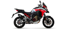 Cargar imagen en el visor de la galería, Arrow Racing Exhaust Silencers for 2021-24 Ducati Multistrada V4, V4S, Pikes Peak, RS img black side