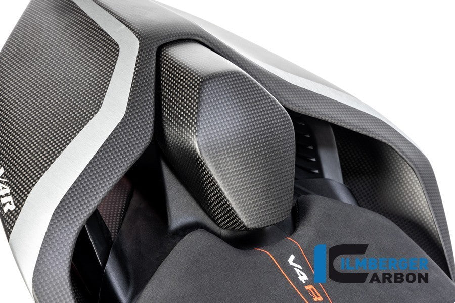 Ilmberger Carbon Racing Passenger Seat Cover for 2018+ Ducati Panigale V4 / V4S / V4R