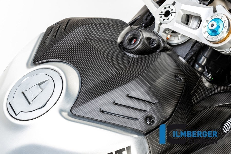 Ilmberger Carbon Upper Fuel Tank Cover for 2018+ Ducati Panigale V4 / V4S / V4R