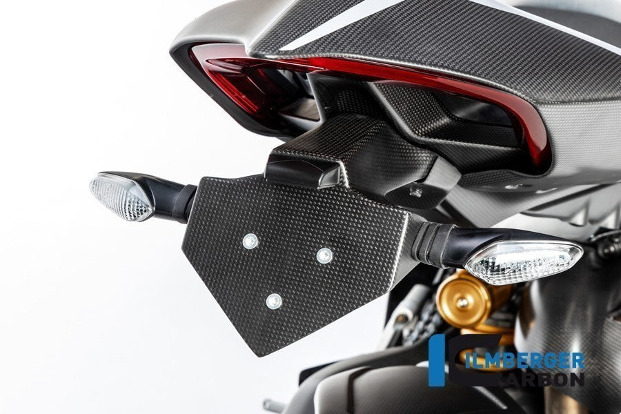 Ilmberger Carbon License Plate Holder for 2018+ Ducati Panigale V4 / V4S / V4R