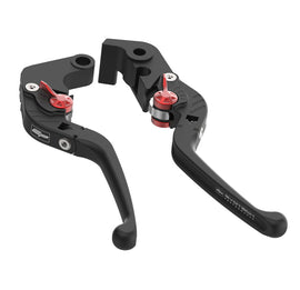 Evotech  Folding Clutch and Brake Lever set for Ducati Scrambler and  Ducati Monster.
