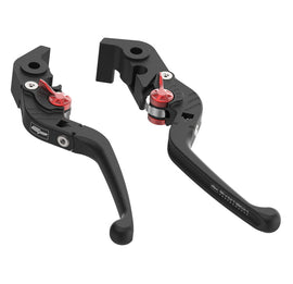Evotech  Folding Clutch and Brake Lever set for Ducati Scrambler and  Ducati Monster.
