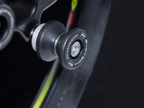 Evotech Performance Rear Paddock Stand Bobbins for Kawasaki ZH2