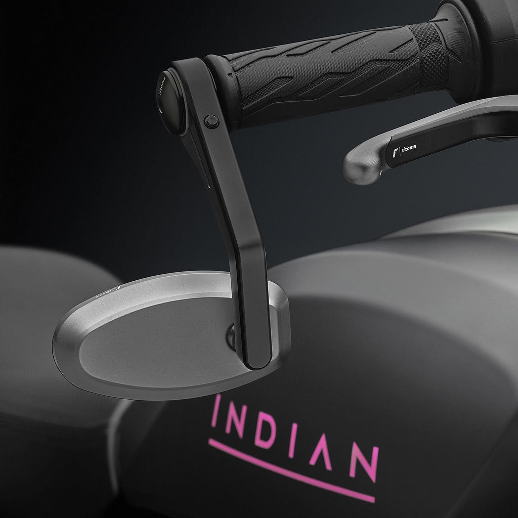 Rizoma Reverse Retro Bar Mounted End Mirrors img 11