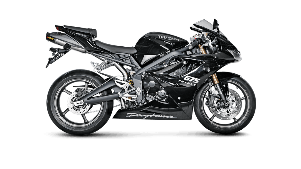 Akrapovic Slip-On Exhaust for 2006-2012 Triumph Daytona 675 / 675R