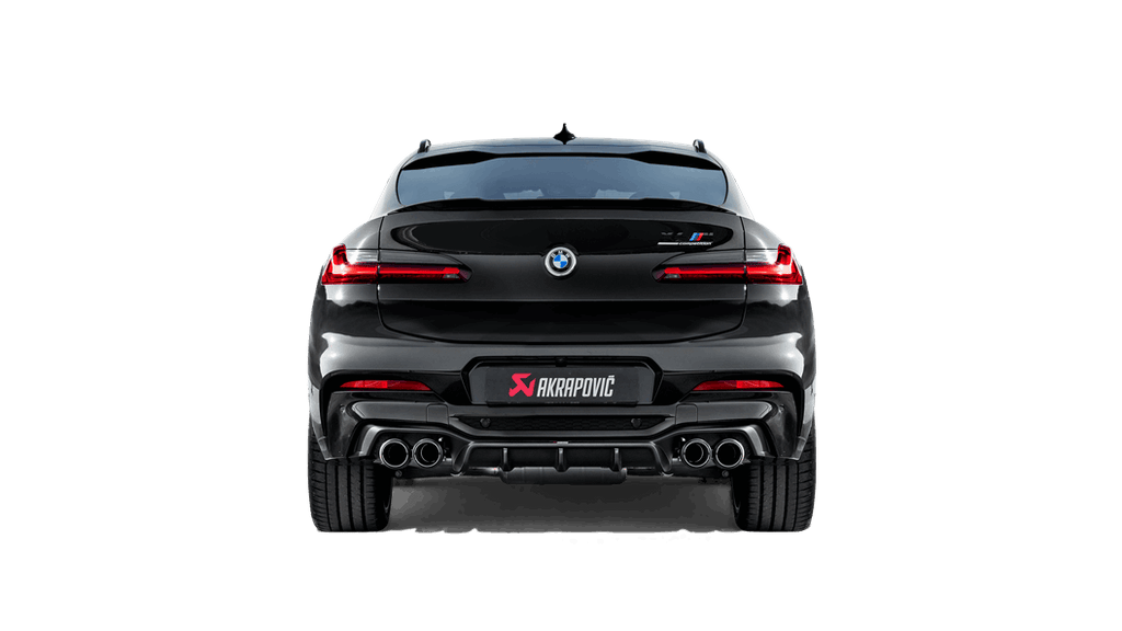 Akrapovic Rear Carbon Fiber Diffuser - High Gloss BMW X4 M /X4 M Competition 2020
