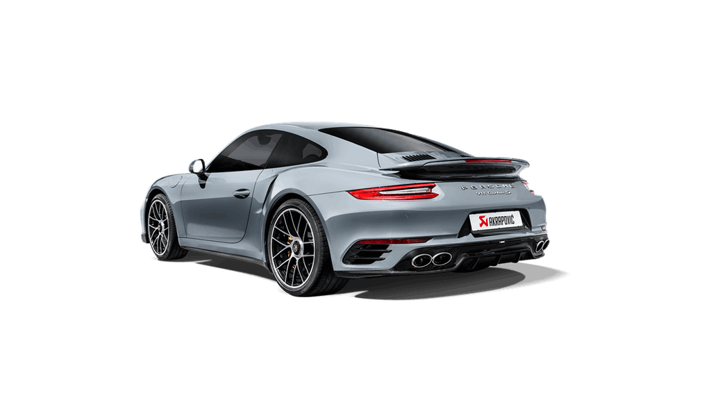 Akrapovic Slip-On Line (Titanium) for 2016-19 Porsche 911 Turbo/Turbo S