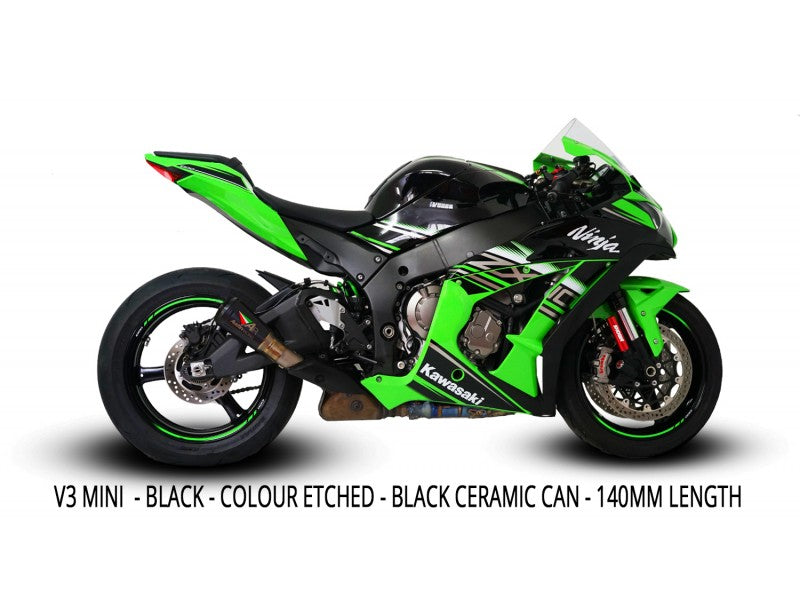 Austin Racing V3 Slip On System for 2010-19 Kawasaki Ninja ZX-10R