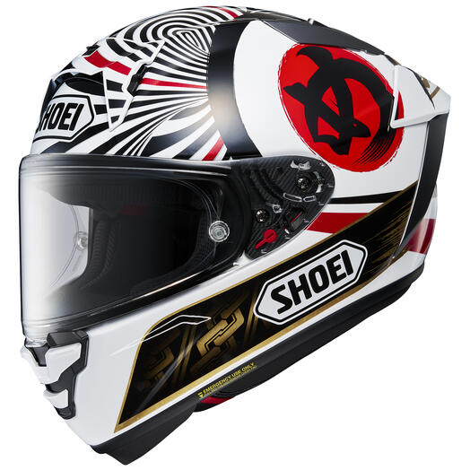 japanese graphic shoei helmets Shoei X-15 Marquez Motegi 4 Japan Special Edition Helmet – 2to4wheels