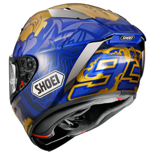 shoei 93 helmet india Buy X-Fourteen MM93 Black Concept 2.0 Red Grey Online superbikestore dating back nearly four decades GT-Air 3 MM93 Grip -