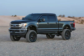 Fabtech 17-20 Ford F250/350 4WD Diesel 8in Radius Arm System w/DL 4.0 Coilover & Rear DL 2.25 Shocks