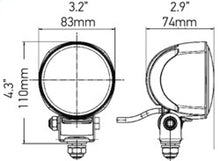 Carica l'immagine nel visualizzatore di Gallery, Hella Work Lamp Wa 0Gr Md1224 Lt M704 1G0