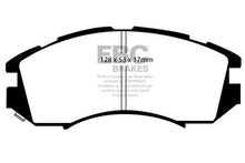 Cargar imagen en el visor de la galería, EBC 92-96 Subaru Impreza 1.8 (2WD) (13in Wheels) Yellowstuff Front Brake Pads