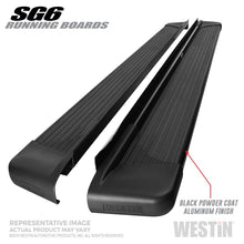 Cargar imagen en el visor de la galería, Westin Black Aluminum Running Board 68.4 inches SG6 Running Boards - Blk