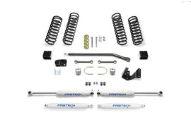 Fabtech 07-18 Jeep JK 4WD 4-Door 3in Sport II System w/Perf. Shocks