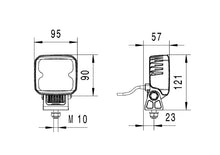 Carica l'immagine nel visualizzatore di Gallery, Hella Work Lamp Wa 0Gr Md1224 LtDt Rl15 1Ga