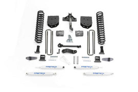 Fabtech 08-10 Ford F450/550 4WD 6in Basic System w/Perf. Shocks