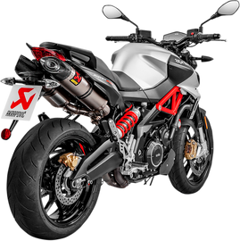 Akrapovic Titanium Slip-On Exhaust for 2017-20 Aprilia Shiver 900