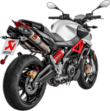 Akrapovic Titanium Slip-On Exhaust for 2017-20 Aprilia Shiver 900