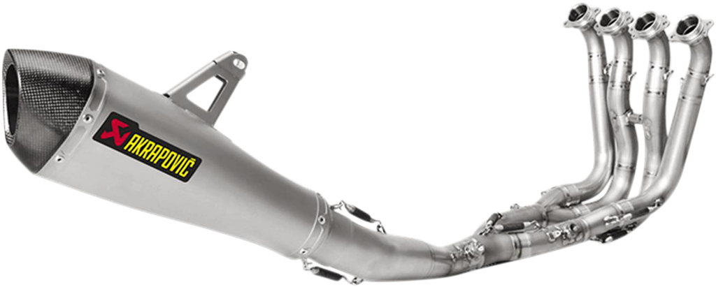 Akrapovic Racing Exhaust System with Titanium Muffler for 2015-19 BMW S1000RR - Superior Performance & Sound - S-B10R3-CZT