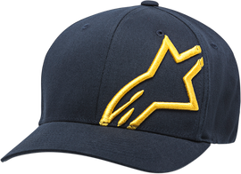 ALPINESTARS Corp Shift 2 Hat - Navy/Gold - Small/Medium 1032810087059SM