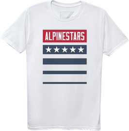 ALPINESTARS National T-Shirt - White - 2XL 123072104202X