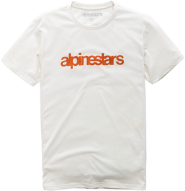 ALPINESTARS Heritage Word T-Shirt - Natural - Medium 121073006224M