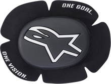 Load image into Gallery viewer, ALPINESTARS GP Sport Evo Knee Sliders - Black/White 6403020-12