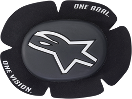 ALPINESTARS GP Sport Evo Knee Sliders - Black/White 6403020-12