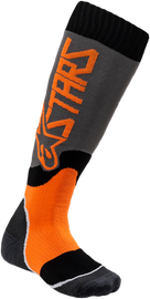 ALPINESTARS MX Plus 2 Youth Socks - Gray/Orange - Medium/Large 4741920-9040