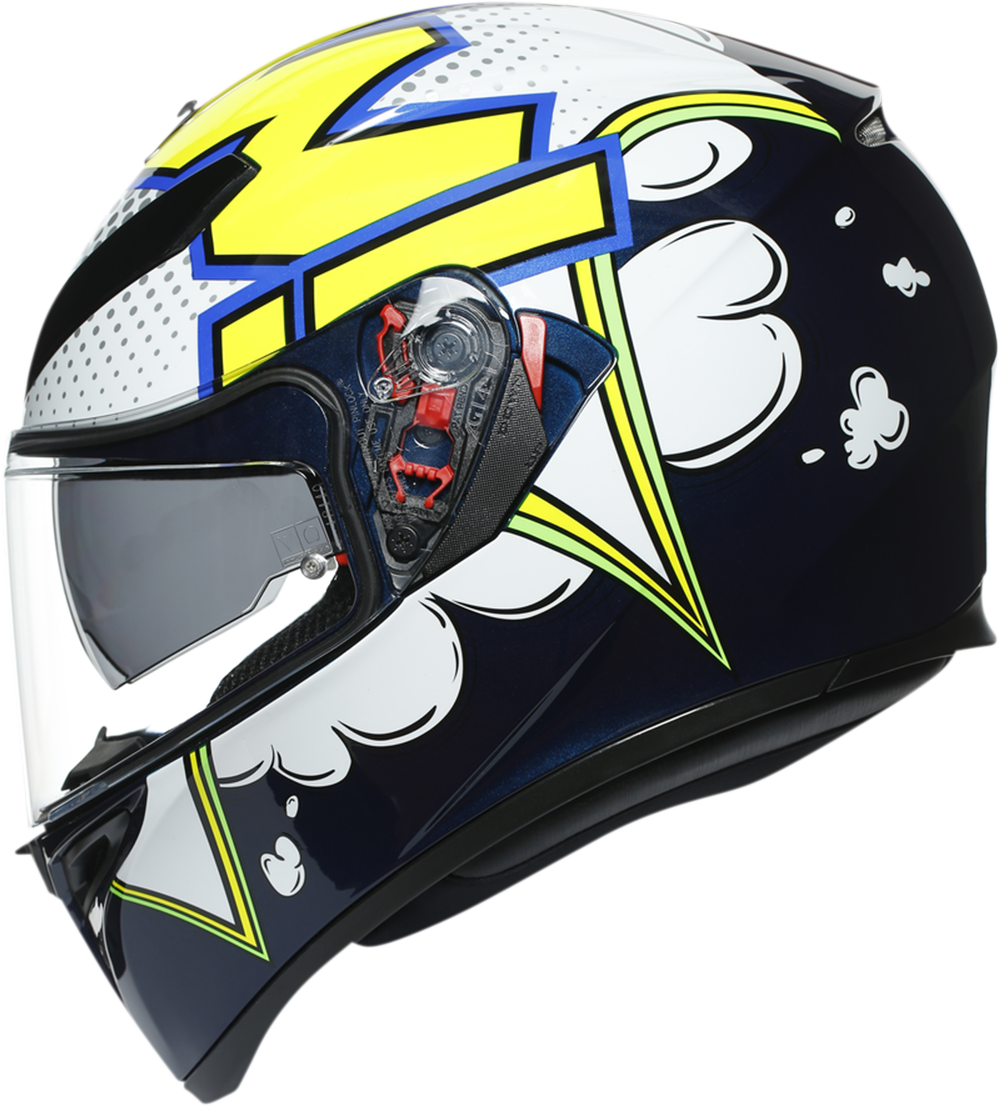 agv k3 italy flag SV Bubble Helmet Large Bay de Noc 5AC AGV K3 HelmetThe legendary promo:gwp:x Color:Khaki Retro Yellow