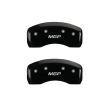 Carica l'immagine nel visualizzatore di Gallery, MGP 4 Caliper Covers Engraved Front & Rear MGP Black finish silver ch