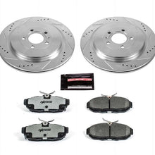 Cargar imagen en el visor de la galería, Power Stop 13-14 Ford Mustang Rear Z26 Street Warrior Brake Kit