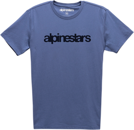 ALPINESTARS Heritage Word T-Shirt - Blue - 2XL 121073006722X
