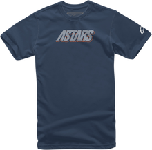 Load image into Gallery viewer, ALPINESTARS Lanes T-Shirt - Navy - Large 12117200370L