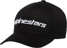 Load image into Gallery viewer, ALPINESTARS Linear Hat - Black/White - Large/XL 1230810051020LX