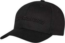 ALPINESTARS Linear Hat - Black/Black - Small/Medium 1230810051010SM