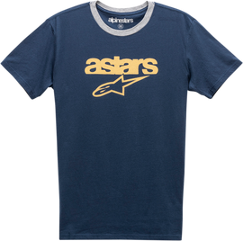 ALPINESTARS Match T-Shirt - Navy/Gray - 2XL 12117401070262X