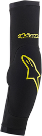 ALPINESTARS Paragon Plus Elbow Guards - Black/Yellow - Large 1652519-1047-LG