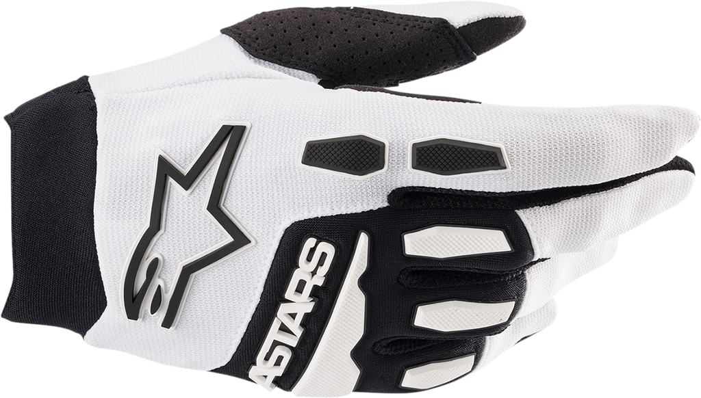 ALPINESTARS Full Bore Gloves - White - 2XL 3563622-21-2X
