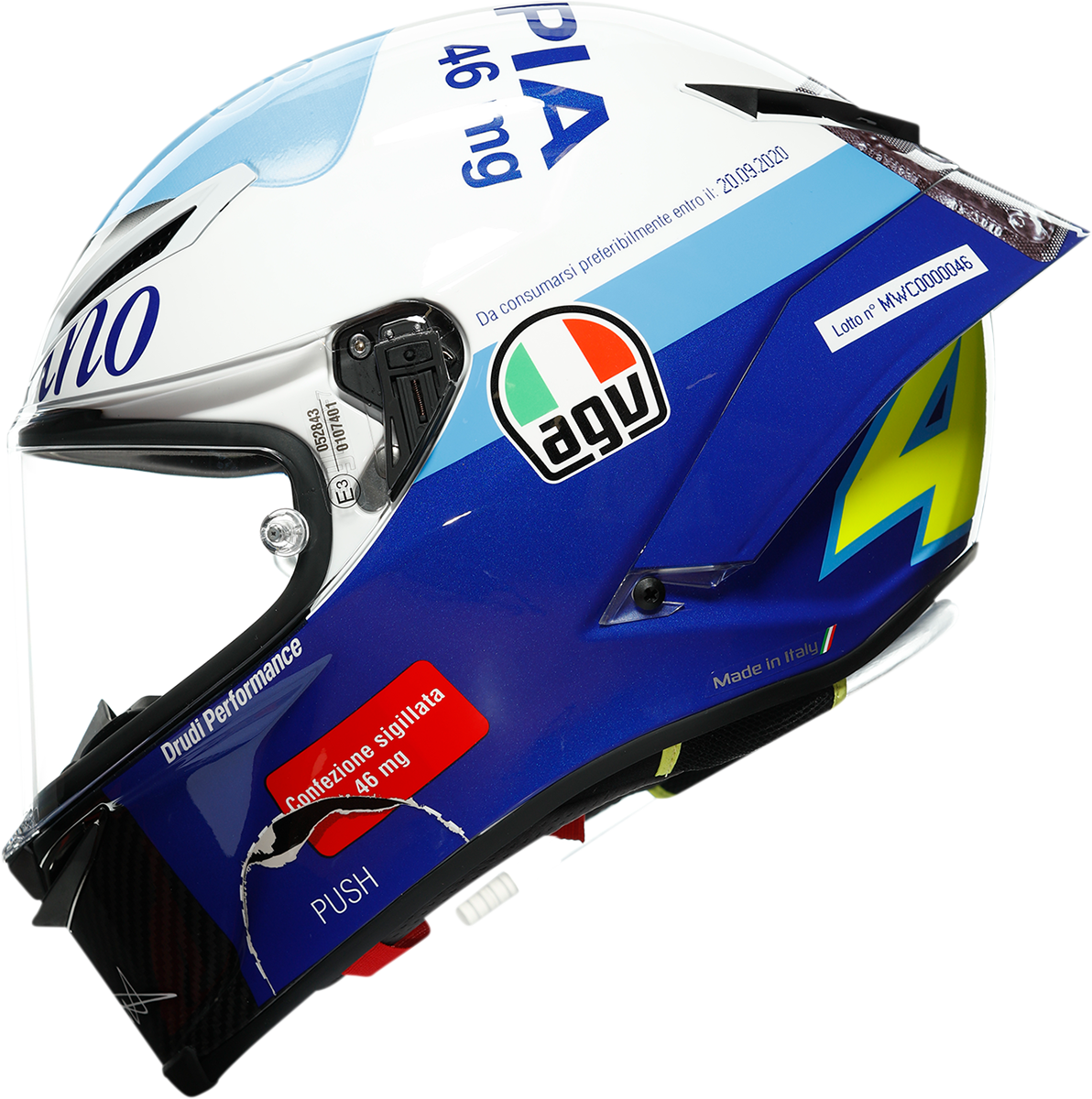AGV Pista GP RR Helmet - Rossi Misano 2020 - Limited - XL
